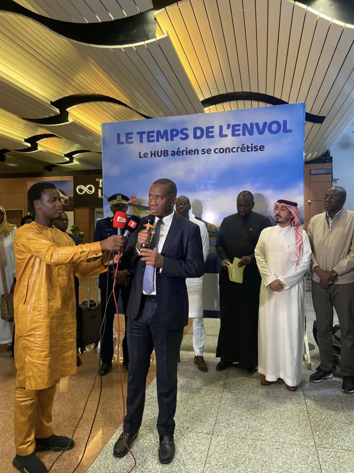 Photos : Vol inaugural de la Compagnie Air Sénégal Dakar-Djeddah