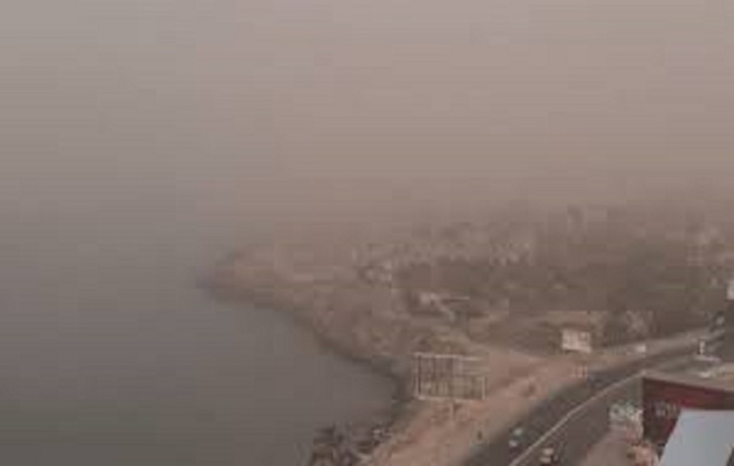 Alerte météo : une couche de poussière dense annoncée du lundi 19 au mercredi 21 février