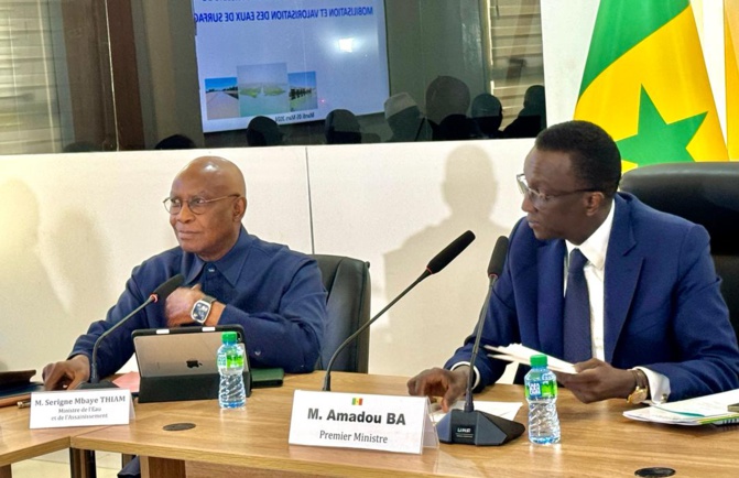 Conseil interministériel: L’intégralité du discours du Premier Ministre, Amadou Bâ, sur les projets de mobilisation des eaux de surface