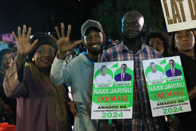 2e jour de Campagne présidentielle : Guédiawaye déroule le tapis rouge au candidat Amadou Bâ !