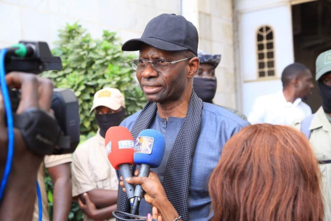 Pikine: Le candidat de la Coalition KAMAH 2024 a fait le plein