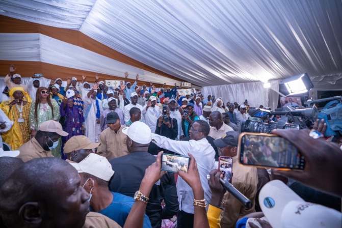 6 ème jour de campagne à Louga: Mamour Diallo offre un accueil royal à Amadou Ba