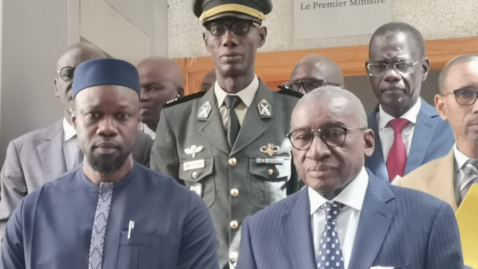 Primature : Le Premier ministre Ousmane Sonko prend officiellement fonction