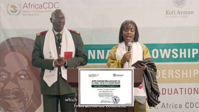 Kofi Annan Global Health Leadership Program : Le Médecin-Colonel Abdou Rajack Ndiaye, honoré