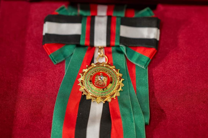 Ordre de Première classe de Zayed II: Alioune Ndoye, ancien Ministre de l'Environnement, décoré à Abou Dhabi