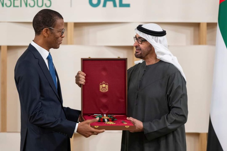 Ordre de Première classe de Zayed II: Alioune Ndoye, ancien Ministre de l'Environnement, décoré à Abou Dhabi