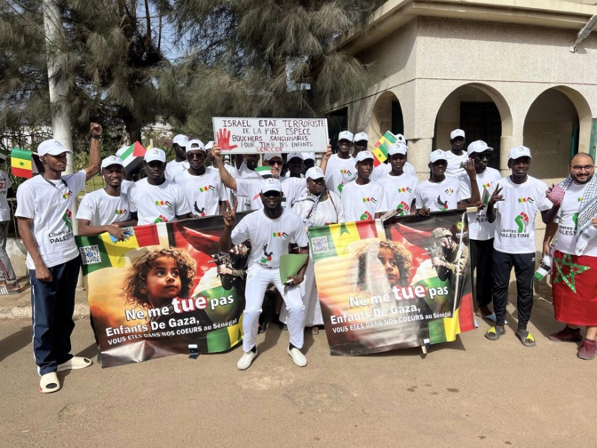 Soutien au peuple palestinien :  La Grande marche de Dakar a mobilisé du monde