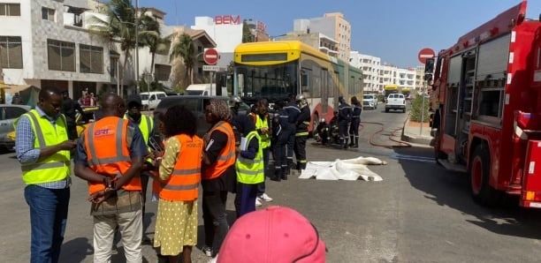 Grave accident à Dakar : Un BRT percute un conducteur de jakarta, plusieurs blessés
