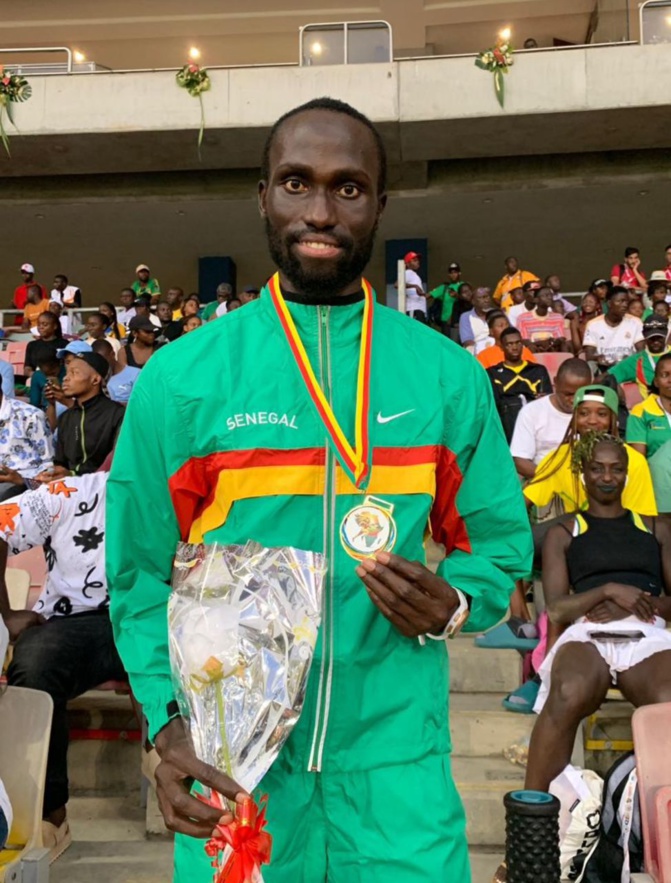 Sport de haut niveau : Cheikh Tidiane Diouf de l’AS Douanes, champion d’Afrique au 400m