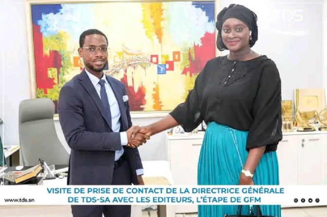 Télédiffusion du Sénégal : Dr. Aminata Sarr, sa nouvelle Directrice générale, en visite de prise de contact