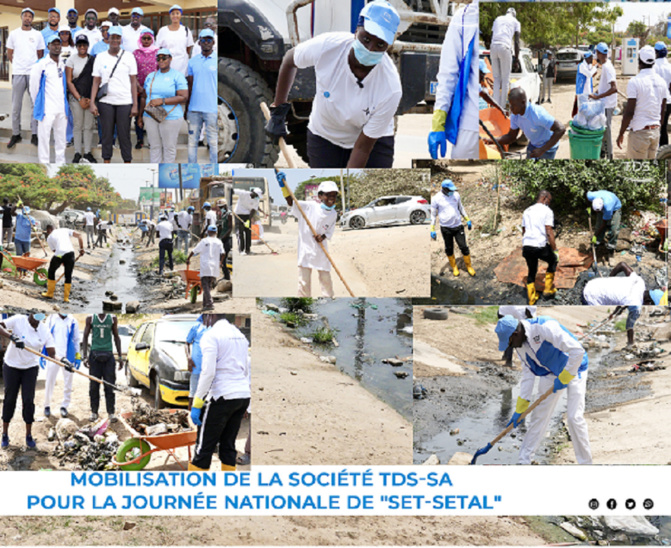 Programme Set Settal –J 2: Aminata Sarr Malick Ndiaye et ses collaborateurs de la TDS à l’assaut des eaux usées du canal de Ouakam