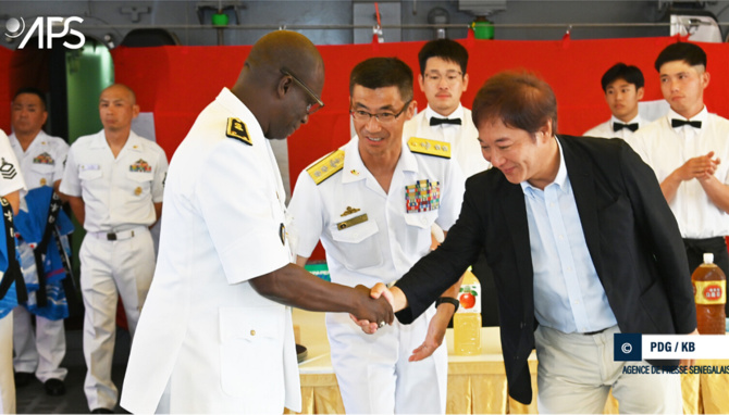 Sécurité :  Escale historique de la Force maritime d’autodéfense japonaise à Dakar après 16 ans d'absence