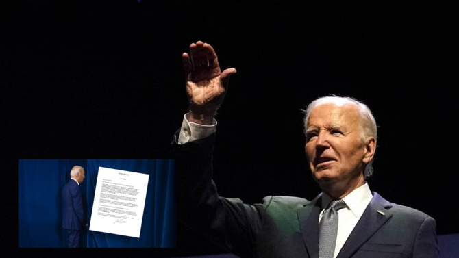 Etats-Unis : Joe Biden renonce à se présenter à l’élection présidentielle américaine et soutient Kamala Harris