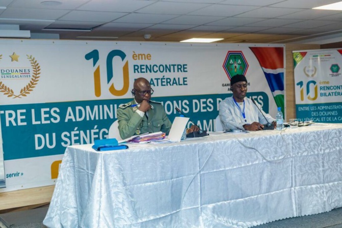 Photos / Coopération entre deux pays frères: Cérémonie d’ouverture de la 10e bilatérale des Douanes sénégalaises et gambiennes