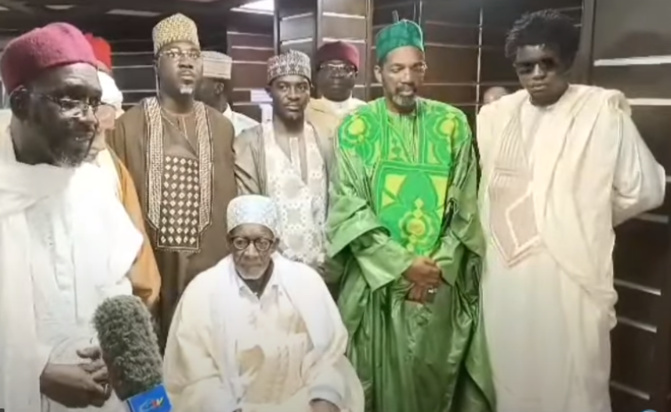 En visite au Cameroun Cheikh Mahi Niass reçu par le Premier ministre