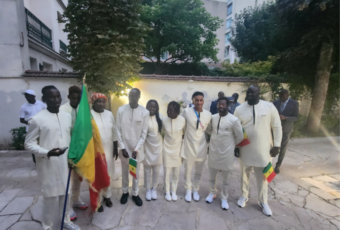 Jo Paris2024/ Cérémonie de remise de drapeau : Le Sénégal encense ses athlètes