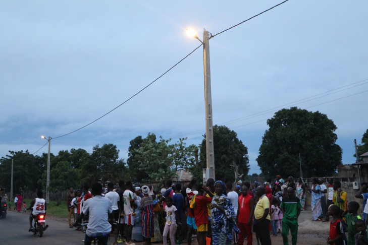 Photos/ Accès universel à l’électricité : Le PUDC connecte de nombreux villages du département de Goudomp