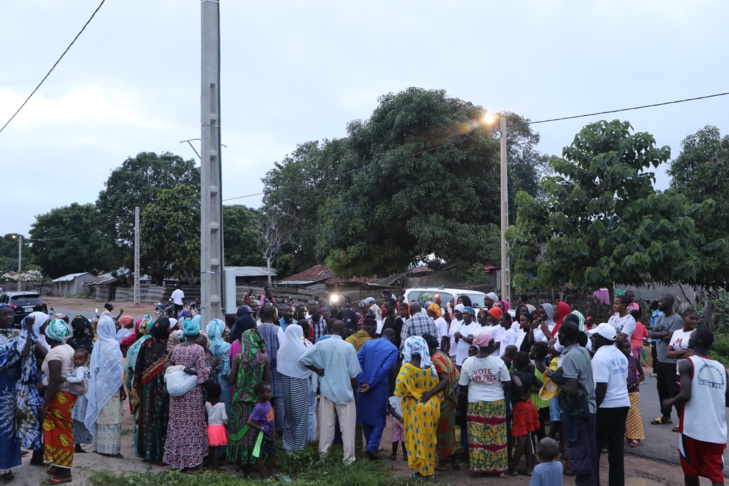 Photos / Accès universel à l’électricité : Le PUDC connecte de nombreux villages du département de Goudomp