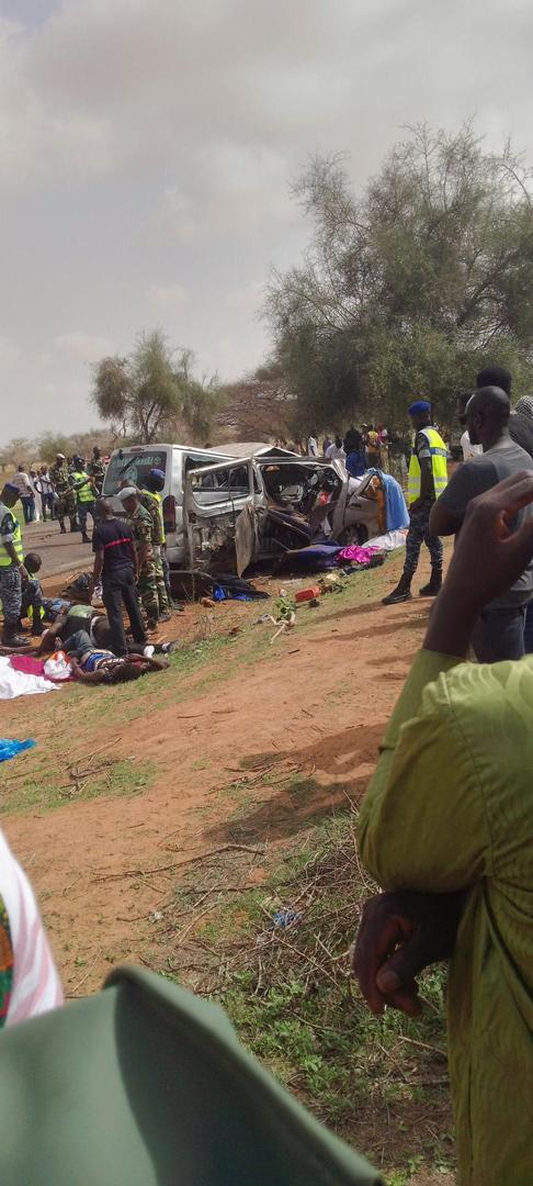 Mbacka Lô (Kébémer) : 11 morts et plusieurs blessés dans un violent accident