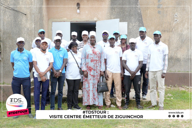 Aminata Sarr Ndiaye la DG de la Société de Télédiffusion du Sénégal  en visite de travail à Ziguinchor Retour en images sur l'étape