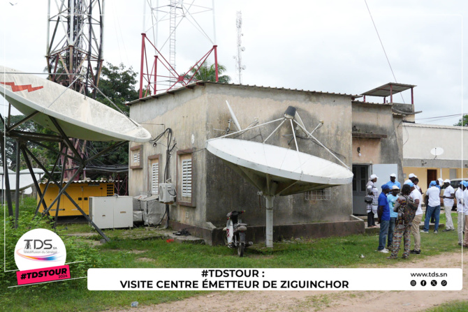 Aminata Sarr Ndiaye la DG de la Société de Télédiffusion du Sénégal  en visite de travail à Ziguinchor Retour en images sur l'étape