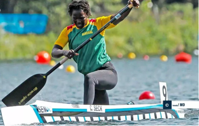 Canoë kayak sprint : Combe Seck, dernière athlète sénégalaise en lice, vise les demi-finales aux JO