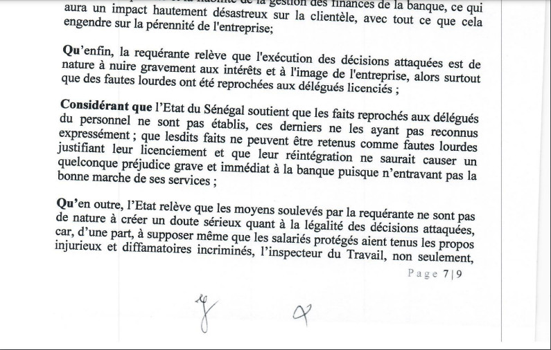 Demande de Réintégration des délégués licenciés de la Cbao Attijariwafa banq SA: La Cour suprême vient de casser la décision du ministre