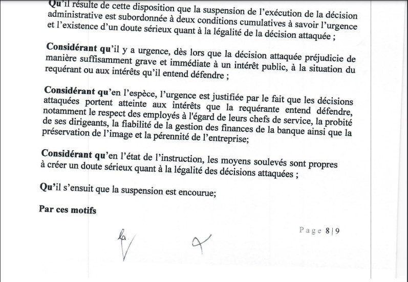 Demande de Réintégration des délégués licenciés de la Cbao Attijariwafa banq SA: La Cour suprême vient de casser la décision du ministre