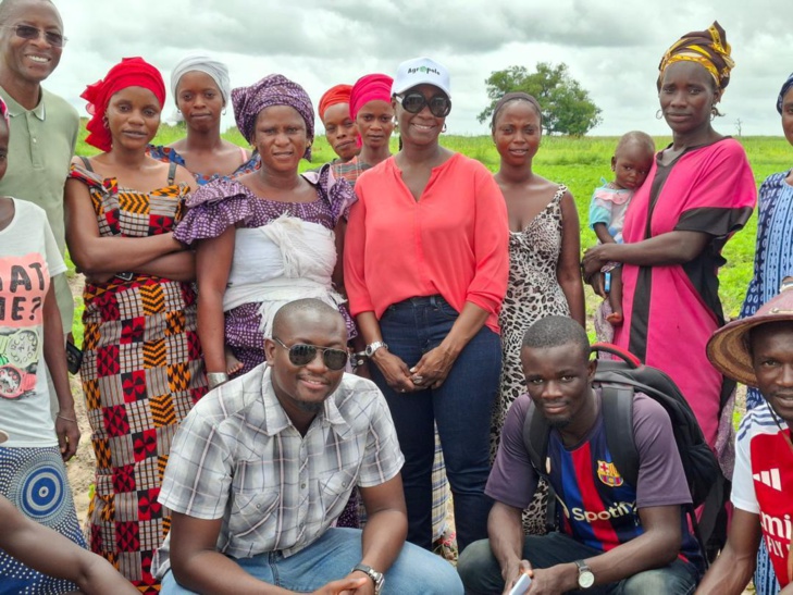 Photos / En tournée dans la zone Centre : Mme Aïssatou Ndiaye, nouveau Coordonnateur national du PNDAS, à la rencontre des acteurs des filières prioritaires du Projet Agropole Centre