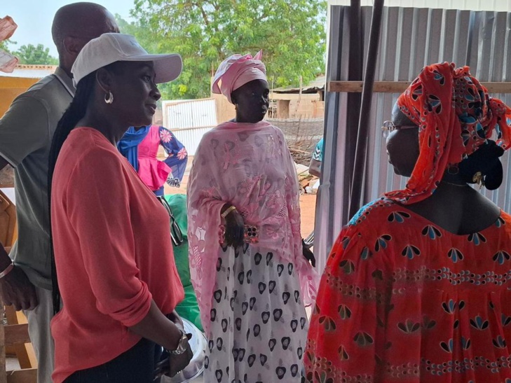 Photos / En tournée dans la zone Centre : Mme Aïssatou Ndiaye, nouveau Coordonnateur national du PNDAS, à la rencontre des acteurs des filières prioritaires du Projet Agropole Centre