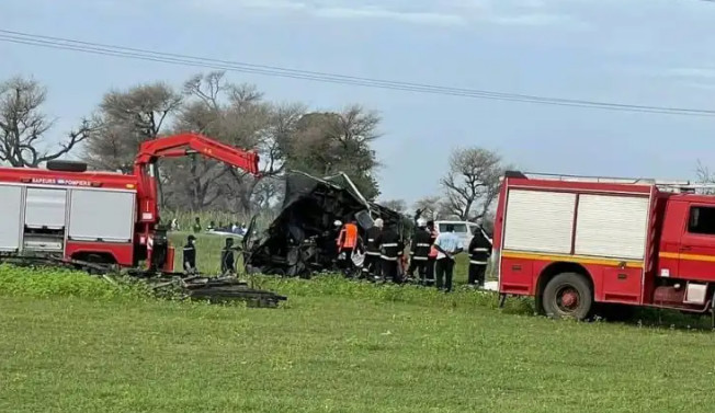 Accident de Ndangalma : Le bus transportait et des passagers et des bonbonnes de gaz