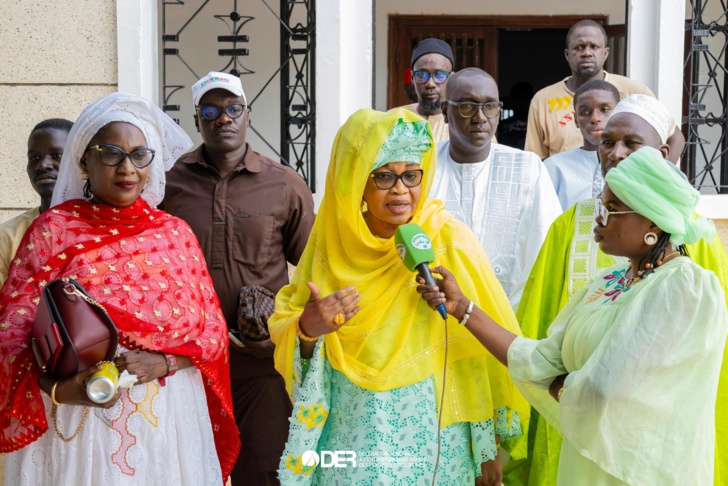 Maouloud 2024 : La ziarra de Mme Aida Mbodji chez Serigne Habib Sy, en images