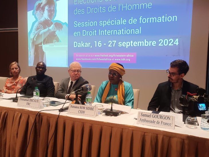 Photos / Droits de l’Homme : La 15e session spéciale de formation en droit international, lancée, ce mardi