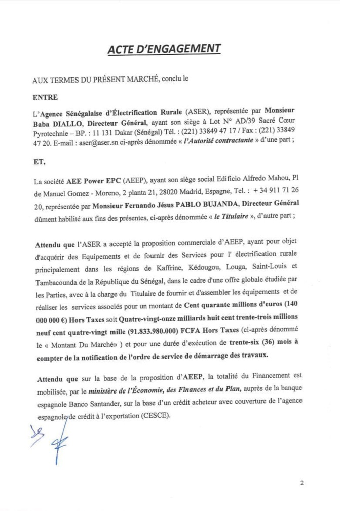 Controverse autour du contrat ASER-AEE Power : Accusations de surfacturation et conflit médiatique