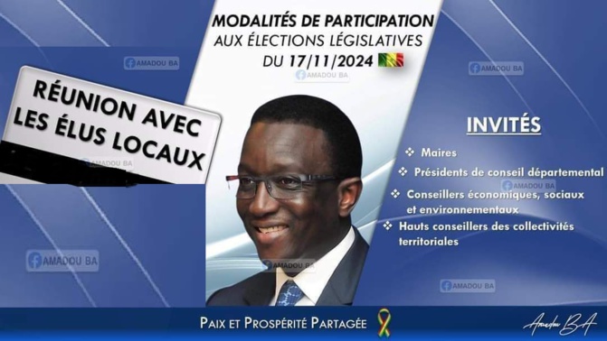 En route vers le Grand rendez-vous du 17 novembre : Amadou Bâ vers des échanges avec de hauts responsables locaux