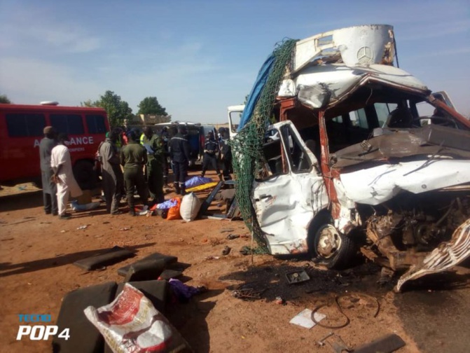 Louga: Un mort et des blessés graves dans un accident