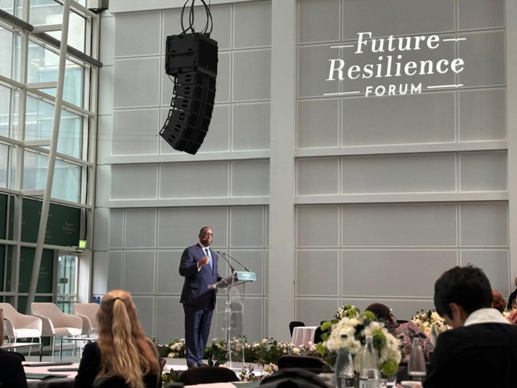 Photos / Forum de Londres : Macky Sall délivre le discours principal de Future Resilience (Forum sur la Résilience future)