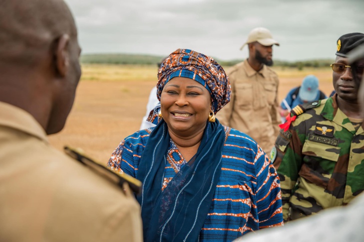 Photos / 𝗜𝗻𝗼𝗻𝗱𝗮𝘁𝗶𝗼𝗻𝘀 à 𝗕𝗮𝗸𝗲𝗹 et 𝗠𝗮𝘁𝗮𝗺: La ministre Mme Maïmouna Dièye et son collègue de l'Intérieur, Jean Baptiste Tine, en mission commando, ce lundi