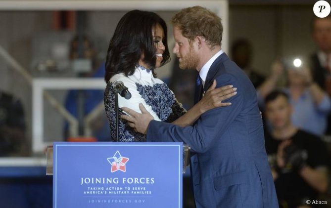 Prince Harry : Belle complicité avec Michelle Obama pour ses Invictus Games