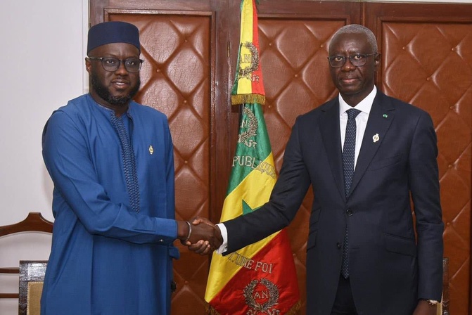 Assemblée nationale: Le président El Malick Ndiaye prend possession de ses bureaux