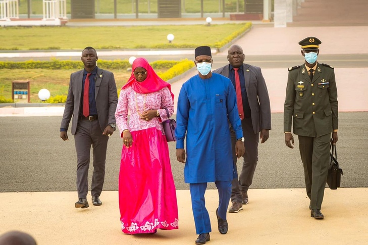 Photos / En visite de travail: L'arrivée du Premier Ministre Ousmane Sonko en Gambie, ce mercredi