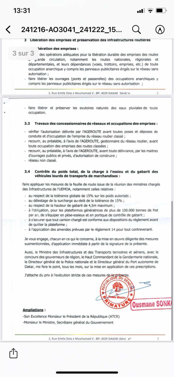 Transports publics au Sénégal : Des mesures conservatoires adoptées, en attendant les réformes