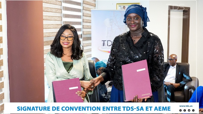 Signature d'une Convention de partenariat entre TDS-SA et l’AEME: Une synergie pour l'Énergie et le Développement durable