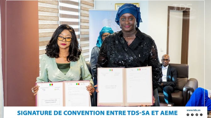 Signature d'une Convention de partenariat entre TDS-SA et l’AEME: Une synergie pour l'Énergie et le Développement durable