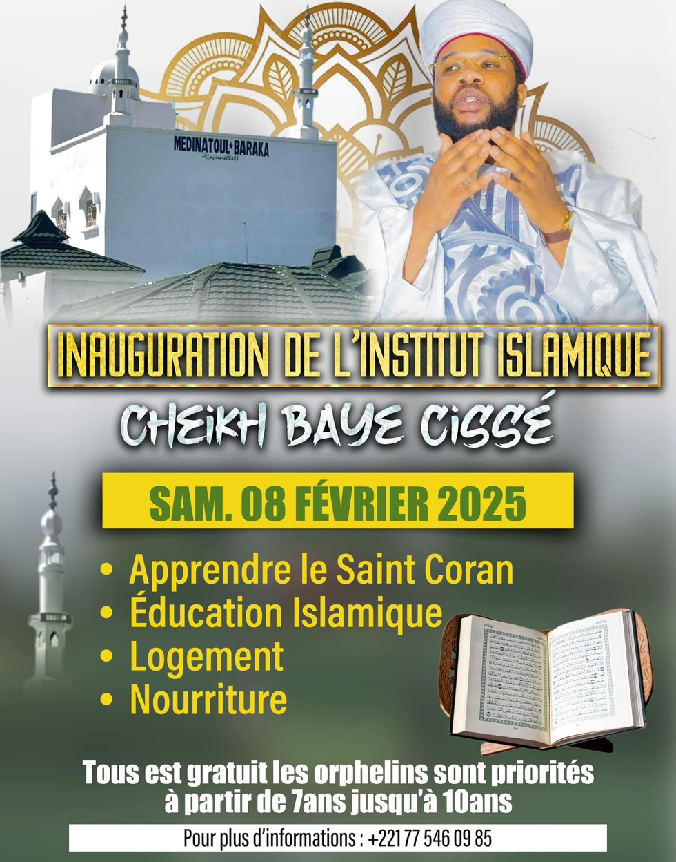 7e Édition de la Journée "Jërëjëf Baye" : Sous la présence effective du Khalife Cheikh Mahi Niass