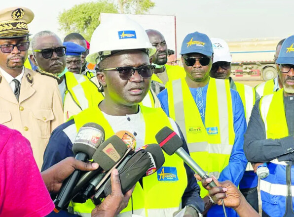 L’état d’avancement des travaux de l’Autoroute Dakar–Tivaouane–Saint-Louis est « acceptable » (ministre)