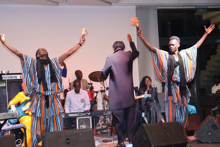 Photos/ Remise prix Patrice Lumumba de Gastronomie : Baba Maal met les petits plats dans les grands