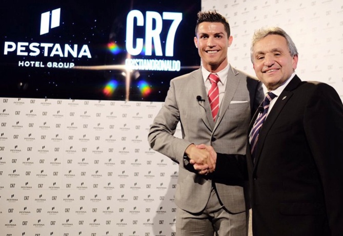 Cristiano Ronaldo se lance dans l'hôtellerie