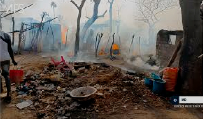 Un sinistre signalé à Kédougou : Une partie du village de Bantako ravagée par un incendie