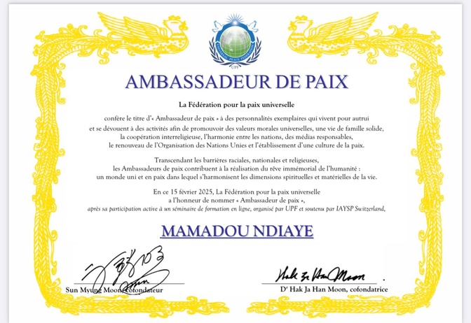 Les Ambassadeurs de Paix : Architectes d'un Monde Meilleur